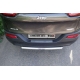 Защита заднего бампера короткая 60 мм ТСС для Jeep Cherokee 2014-2018