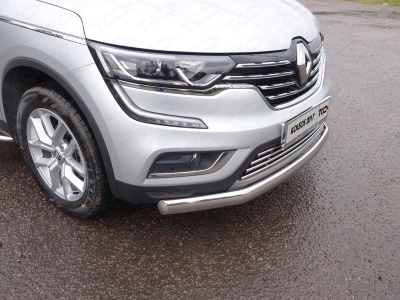 Решетка радиатора нижняя 16 мм ТСС для Renault Koleos 2018-2021