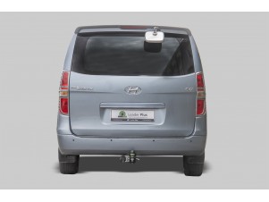 Фаркоп для Hyundai Starex 2008-2018, Hyundai H1 2008-2018, 2018-2023 съемное крепление шара под американский квадрат №H214-E